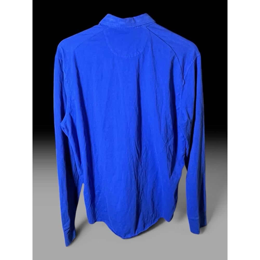 Good Man Brand On-Point Long Sleeve Button-Up Shirt Blue Men's Size L NWT - Picture 2 of 4